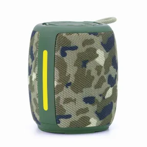Repro GEMBIRD SPK-BT-LED-03, Bluetooth, 5W, RGB LED podsvícení, camo