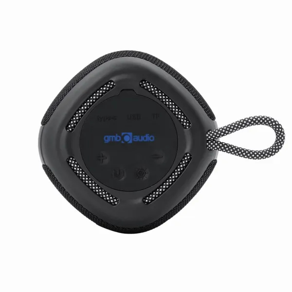 Repro GEMBIRD SPK-BT-LED-03, Bluetooth, 5W, RGB LED podsvícení, modrý