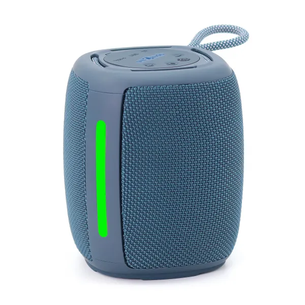 Repro GEMBIRD SPK-BT-LED-03, Bluetooth, 5W, RGB LED podsvícení, modrý