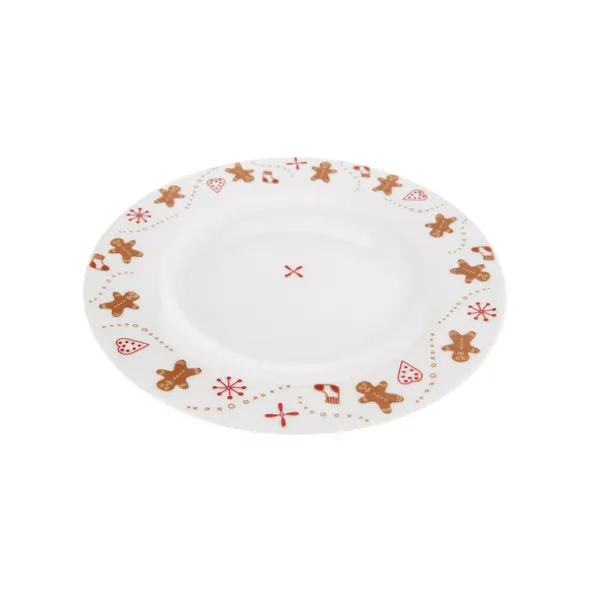 Porcelánový dezertný tanier PERNÍČEK 20 cm