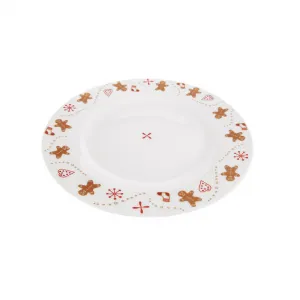 Porcelánový dezertný tanier PERNÍČEK 20 cm