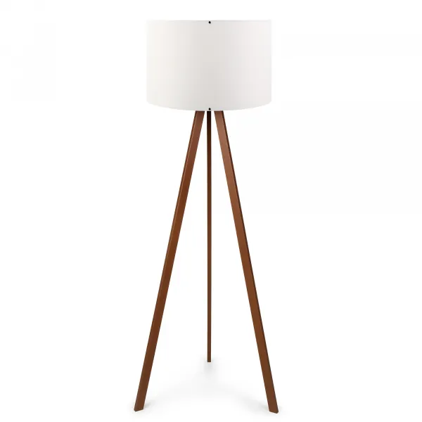 ASIR Stojacia lampa AYD-1528 biela hnedá