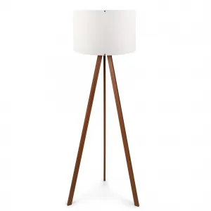 ASIR Stojacia lampa AYD-1528 biela hnedá
