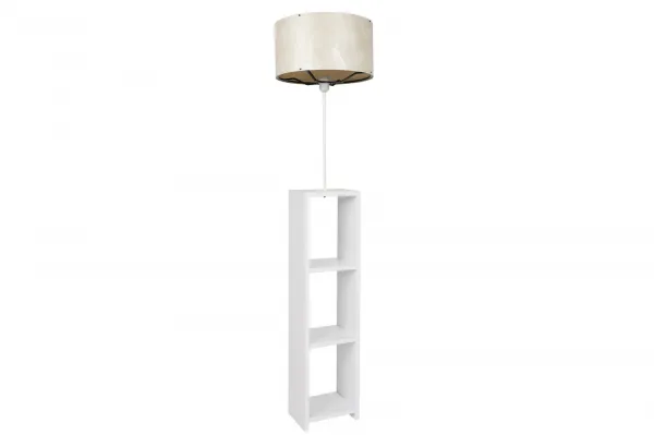Opviq Stojaca lampa AYD 140 cm ecru-biela