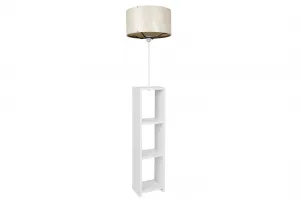 Opviq Stojaca lampa AYD 140 cm ecru-biela