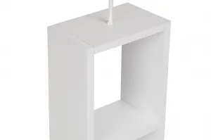 Opviq Stojaca lampa AYD 140 cm ecru-biela