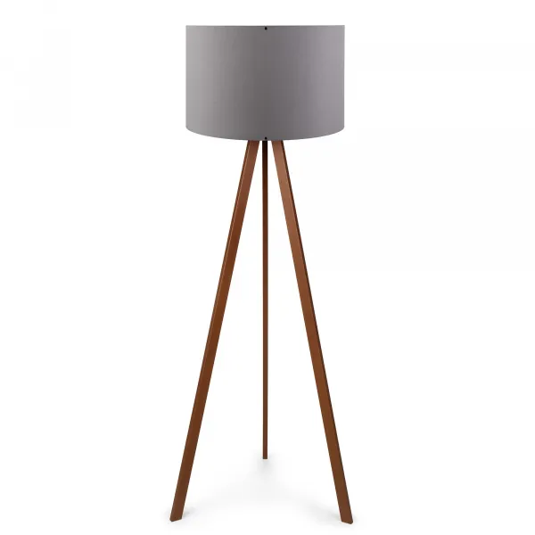 ASIR Stojacia lampa AYD-1529 sivohnedá