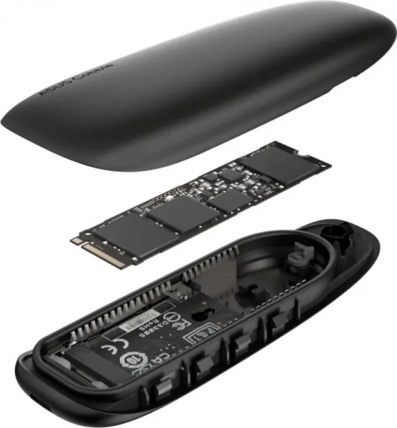 ASUS Externí box pro M.2 SSD COBBLE, USB-C 3.2 Gen2, M.2 2280, černá