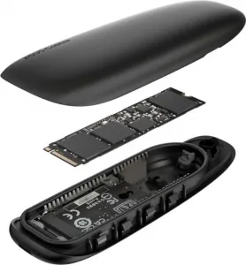 ASUS Externí box pro M.2 SSD COBBLE, USB-C 3.2 Gen2, M.2 2280, černá