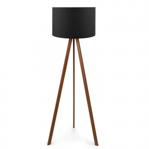 ASIR Stojacia lampa AYD-1533 čiernohnedá