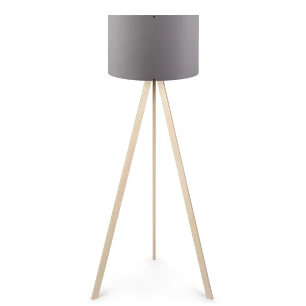 ASIR Stojacia lampa AYD-1522 sivý dub