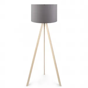 ASIR Stojacia lampa AYD-1522 sivý dub