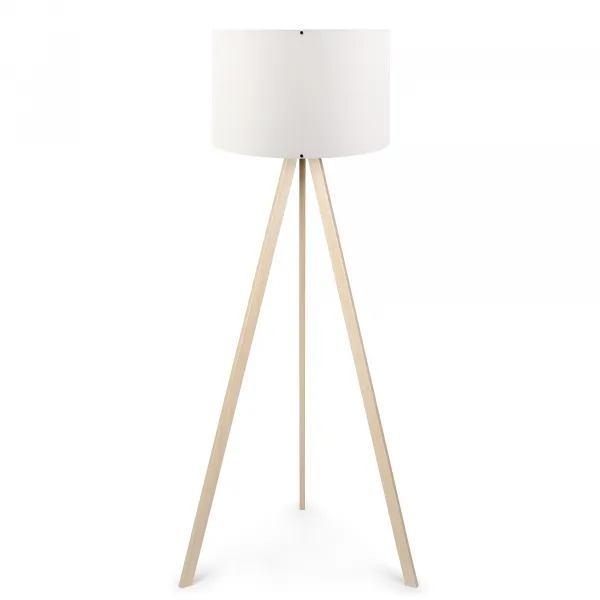ASIR Stojacia lampa AYD-1523 biely dub