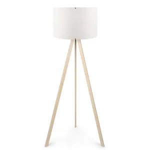 ASIR Stojacia lampa AYD-1523 biely dub