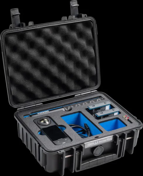 BW Outdoor Case Type 1000 pre Insta360 X4, čierne