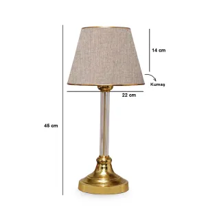ASIR Stolná lampa AYD-2982 béžová