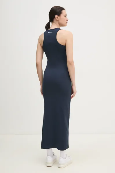 Šaty Red Bull Racing x Pepe Jeans LOGO RIB MAXI DRESS