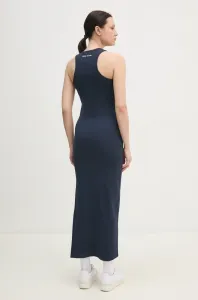Šaty Red Bull Racing x Pepe Jeans LOGO RIB MAXI DRESS