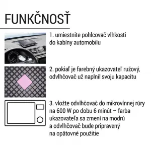 Pohlcovač vlhkosti do auta