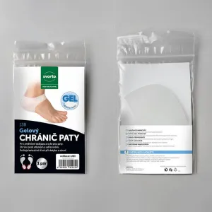 Gélový chránič päty, sada 2 ks