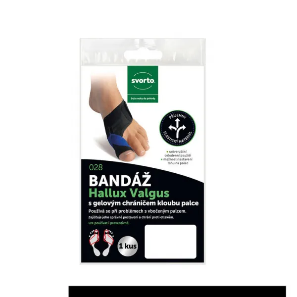 Bandáž Hallux Valgus s gélovým chráničom