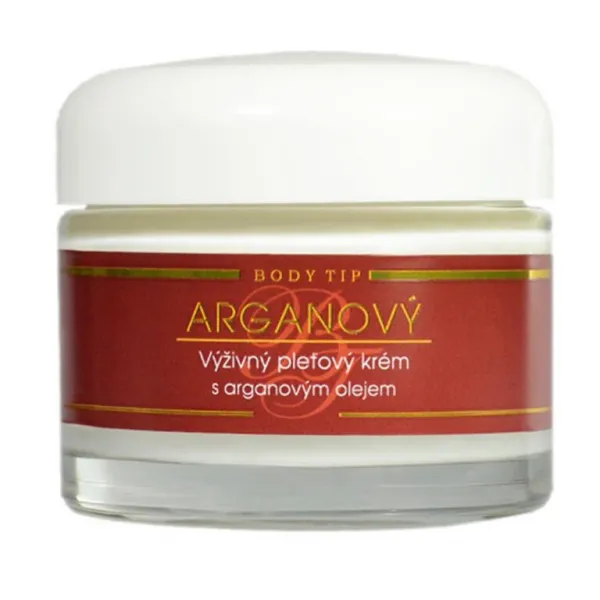 BODY TIP Arganový výživný pleťový krém
                   50 ml