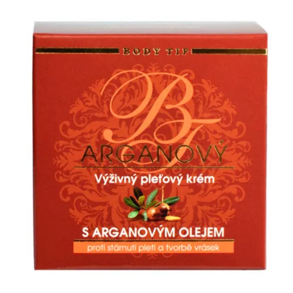 BODY TIP Arganový výživný pleťový krém
                   50 ml