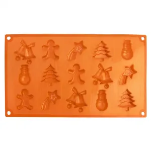 Silikónová forma na čokoládu CHRISTMAS