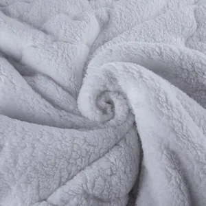 Prešívaná baránková súprava INVERNO černicová
