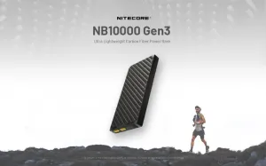 Nitecore NB10000 GEN3 ultraľahká powerbanka 150g