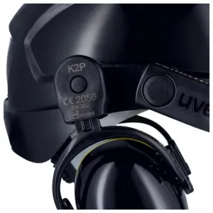 UVEX pheos K2P chrániče sluchu s uchytením na helmu 30dB