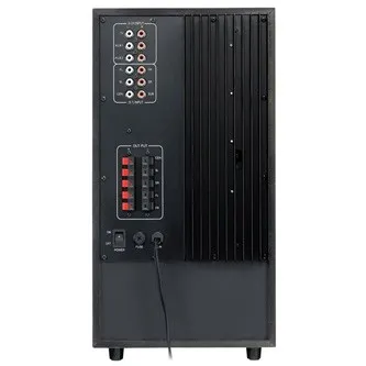 GENIUS repro SW-HF 5.1 6000 Ver. II/ 5.1/ 200W/ Drevený/ Diaľkové ovládanie