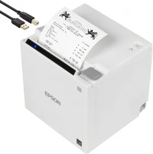 Epson TM-m30III C31CK50111 pokladničná tlačiareň, USB, USB-C, Ethernet, 8 dots/mm (203 dpi), cutter, white