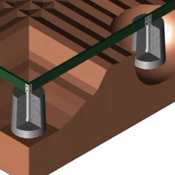 Základňa pre skleník IDA 1300 Dekorhome Šedá