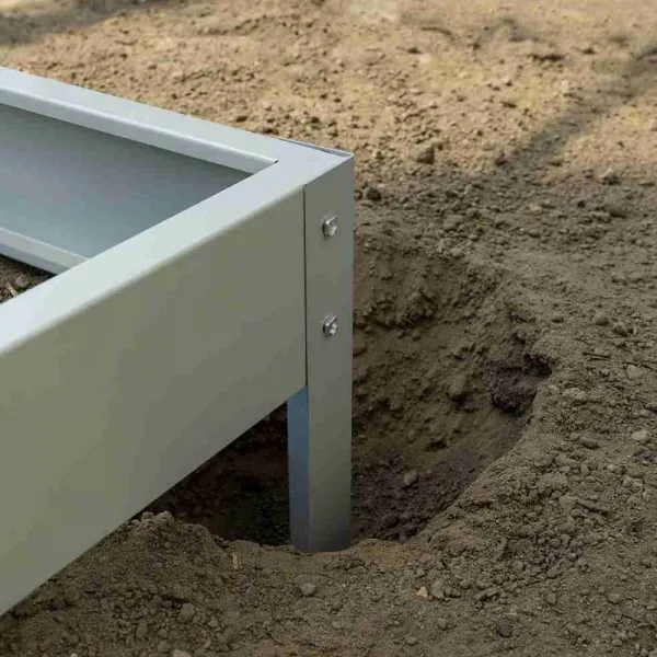 Základňa pre skleník IDA 1300 Dekorhome Šedá