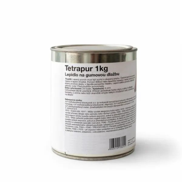 Gutta TETRAPUR lepidlo na gumové dlaždice, 1 kg