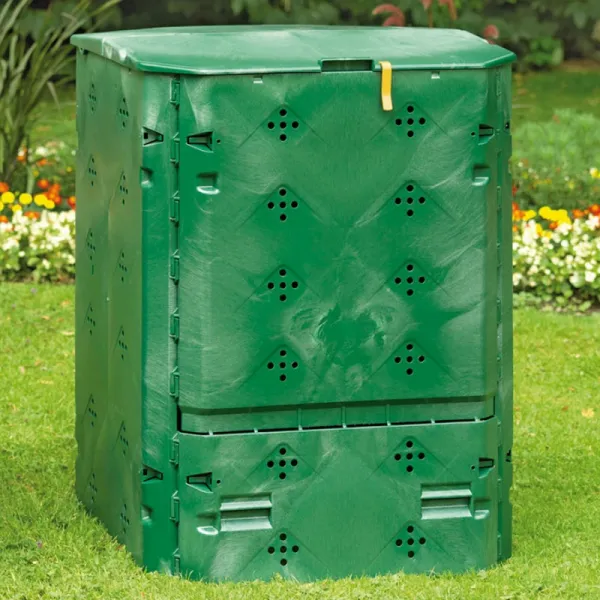 Kompostér 400l recyklovaný plast Dekorhome