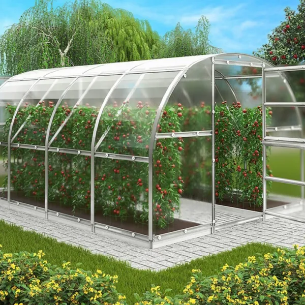 Skleník GLADUS polykarbonát 4 mm Lanitplast 800 cm