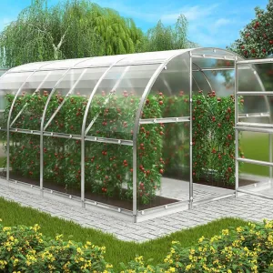 Skleník GLADUS polykarbonát 4 mm Lanitplast 800 cm