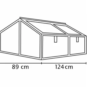 Parenisko GAMMA 124x89 cm Lanitplast