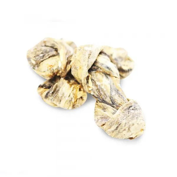 FISH4DOGS Maškrty pre psov DENTAL SEA morská ryba - uzlíky 500 g