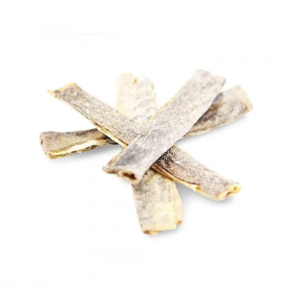 FISH4DOGS Maškrty pre psov DENTAL SEA morská ryba - prúžky 500 g