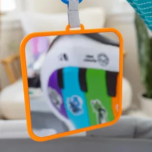 BABY EINSTEIN Postieľka s ohrádkou na hranie a klavírom 3v1 Kick & Snooze™ 0m+