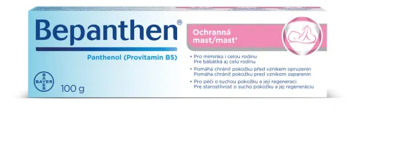 Bepanthen Baby mast 100 g,BEPANTHEN® Masť ochranná (100 g)