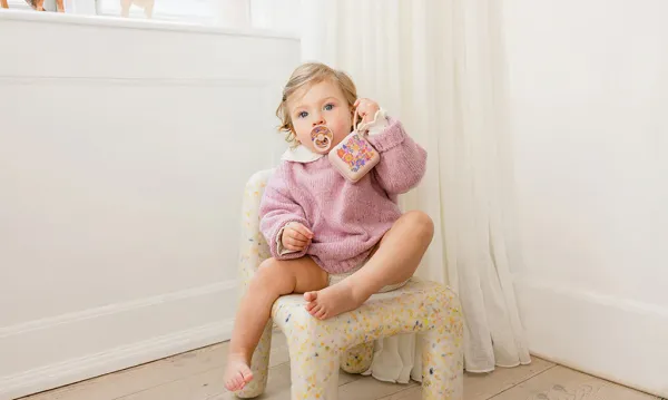 BIBS x Liberty Cumlíky z prírodného kaučuku Colour 2ks, veľkosť 2 - Blossom Blush Mix