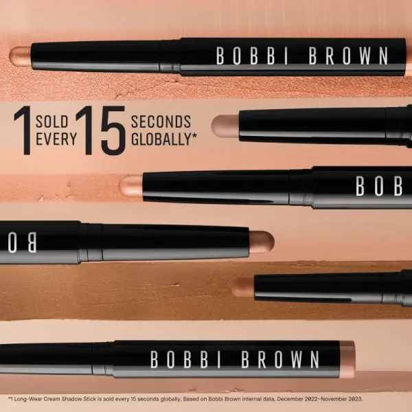 Bobbi Brown Long-Wear Cream Shadow Stick dlhotrvajúce očné tiene v ceruzke odtieň Peach Flame 1.6 g