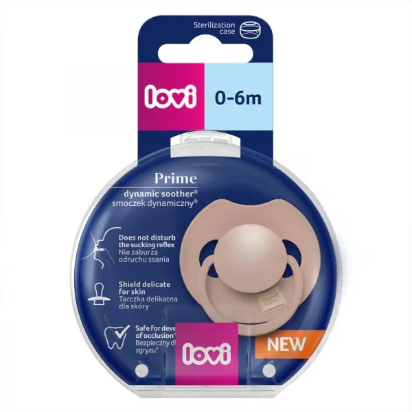 LOVI PRIME 0-6m cumlík Blush 1 ks