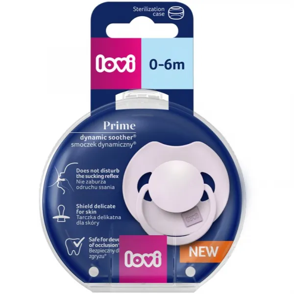 LOVI PRIME 0-6m cumlík Lilac 1 ks