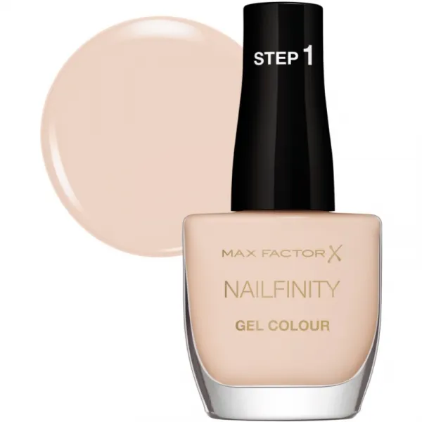 Max Factor Nailfinity Gel Colour gélový lak na nechty bez použitia UV/LED lampy odtieň 207 For Real 12 ml