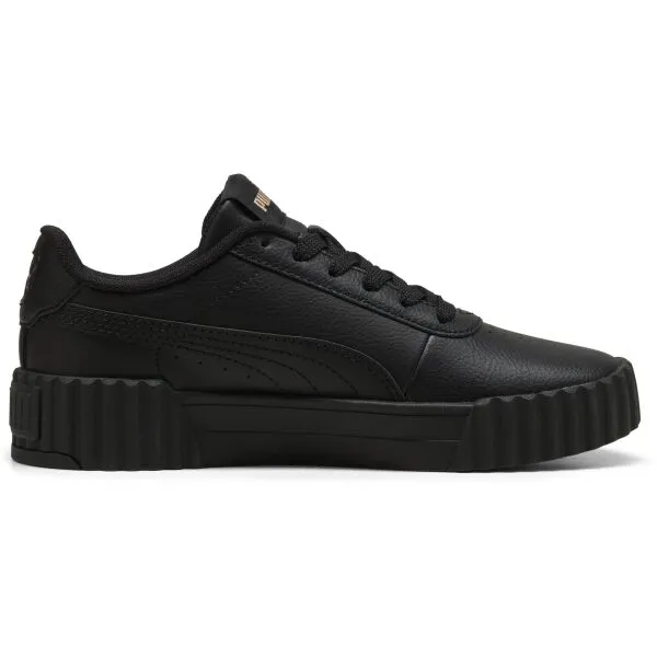 Puma CARINA 3.0 JR Dievčenská obuv na voľný čas, čierna, veľkosť 37